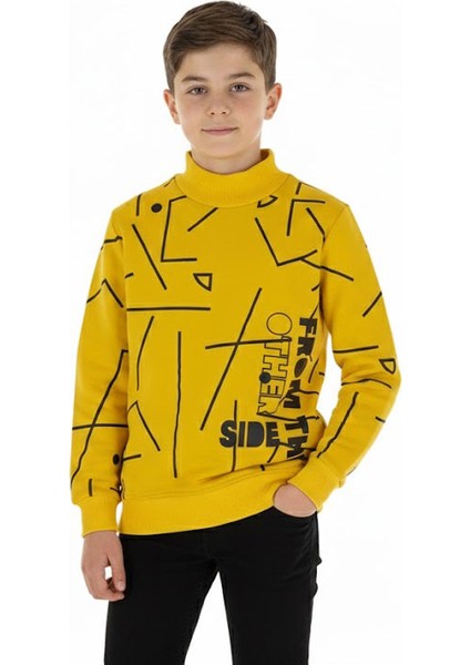 Erkek Çocuk Sweatshirt Şardonlu 2 Iplik