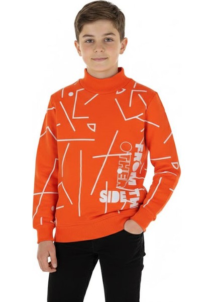 Erkek Çocuk Sweatshirt Şardonlu 2 Iplik modelleri