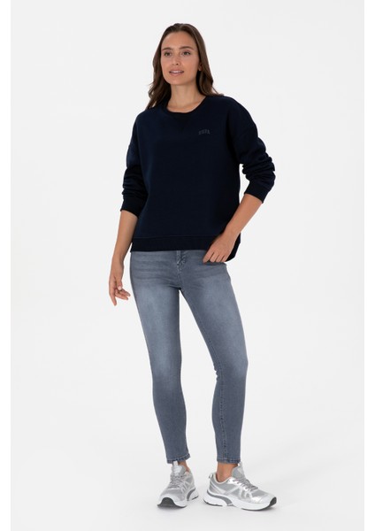 Kadın Lacivert Sweatshirt 50313586-VR033 fırsatları