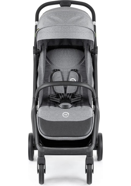 Taxi Tek Elle Katlanabilir Ultra Hafif Travel Sistem-Seyahat Sistem Bebek Arabası Grey