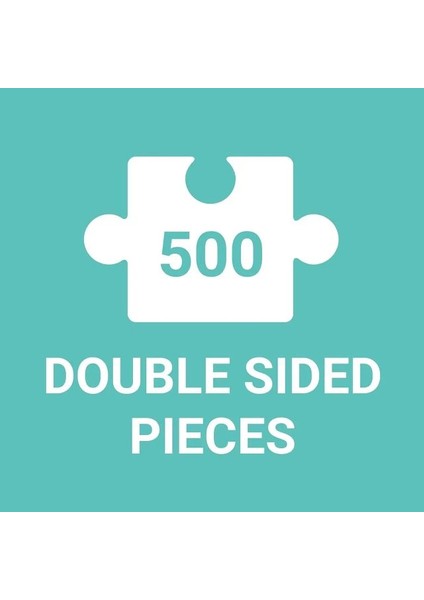 Çift Taraflı Çiçek Puzzle modelleri