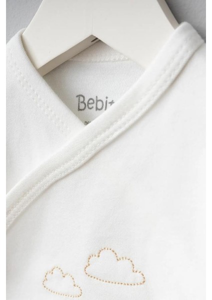 %100 Pamuk Bulutlu Araba Desenli 5 Parça Yenidoğan Hastane Çıkışı Zıbın Seti BBTF.KRM.20109 modelleri