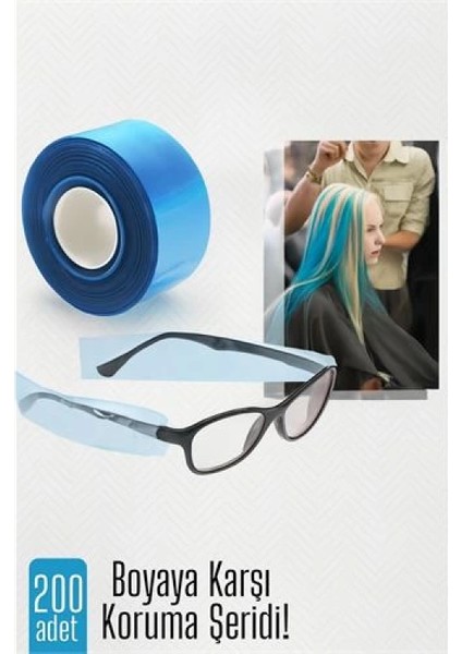 Modacar Gözlük Koruyucu Film – Kuaförler Için Hijyenik Koruma 200 Adet