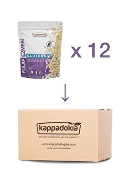 Yulaf Ezmesi 12 x 500 Gr Doğal İçerik ve Zengin Besin Değeri