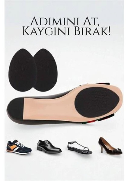 Ayakkabı Tabanına Yapışan Kaydırmaz Ped - Düşme Önleyici, Kendinden Yapışkanlı | Topuklu, Kösele ve Spor Uyumlu fiyatları