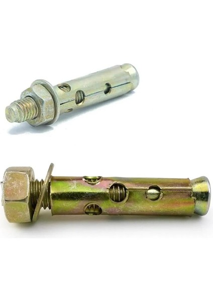 Saplamalı Gömlek Çelik Dübel M10X70 mm Raf Montaj Bağlantı Zemin Monte Tavan Asma Aparat 8 Adet. fiyatları