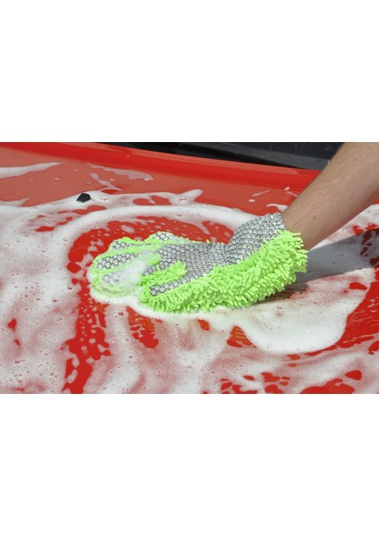 Çift Taraflı Mikrofiber Araba Detaylandırma Eldiveni Iç ve Dış Mekanlar Için, Toz Alma Için Düğümlü, Ovma Için Pürüzsüz, Aşındırıcı Olmayan, Dayanıklı, Boya Üzerinde Güvenli, fırsatları