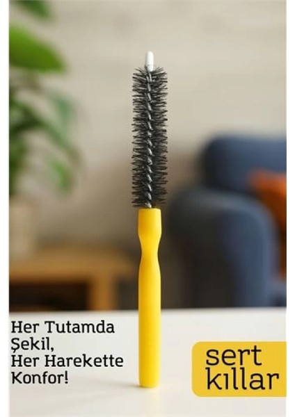 Modacar Yuvarlak Saç Şekillendirme Fırçası – 22 cm x 2.8 cm | 2.5 mm Derinlik | Hacim ve Kontrol Için fiyatları