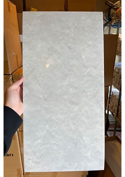 10 Adet, 30X60CM Lüx Açık Gri Kendinden Yapışkanlı Antrasit Pvc Döşemesi Köpük Panel M1012
