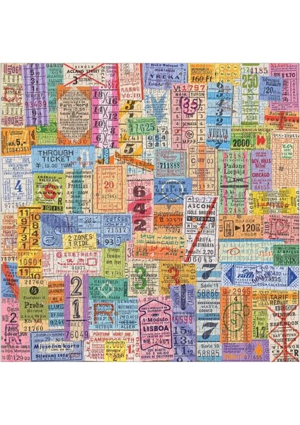 Eski Seyahat Biletleri Puzzle fiyatları