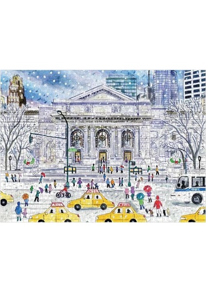 New York Halk Kütüphanesi Puzzle modelleri