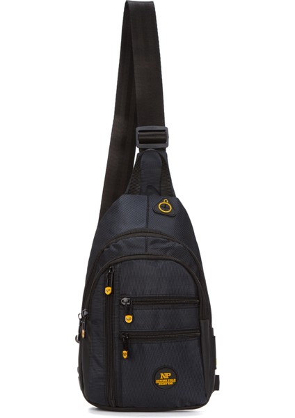 Unisex Su Geçirmez Kulaklık USB Çıkışlı Çapraz Askılı Çanta Bel Omuz ve Göğüs Çanta Günlük Bodybag indirimleri