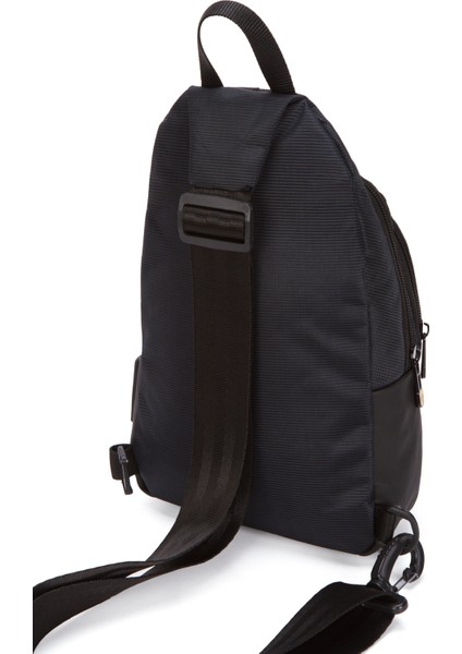 Unisex Su Geçirmez Kulaklık USB Çıkışlı Çapraz Askılı Çanta Bel Omuz ve Göğüs Çanta Günlük Bodybag