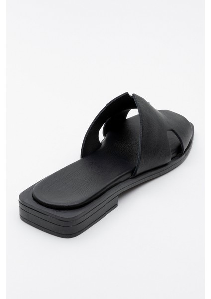 Handy Siyah Cilt Hakiki Deri Kadın Terlik fırsatları