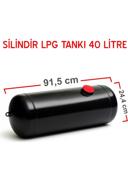 Silindir Lpg Tankı 40 Litre Ø244XD915 fiyatları