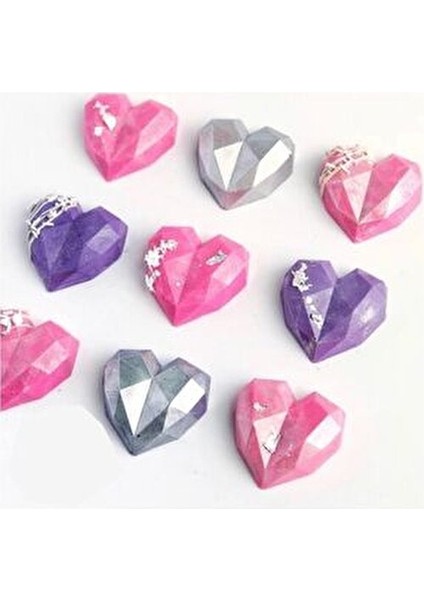 Silikon Çikolata Sabun Mum Epoksi Reçine Kalıbı