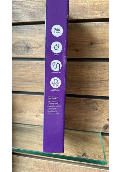 Akım Korumalı Priz 5li Siyah Quick&shine modelleri