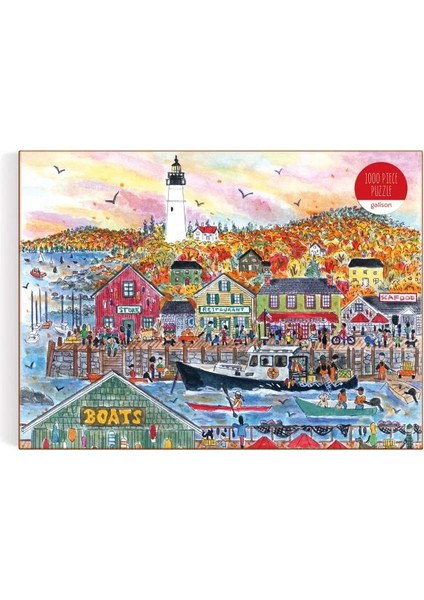 Deniz Kenarında Sonbahar Puzzle