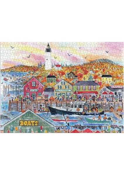 Deniz Kenarında Sonbahar Puzzle fiyatları