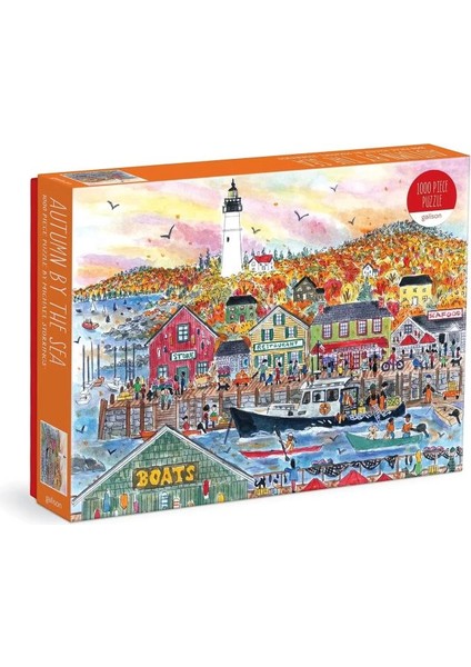Deniz Kenarında Sonbahar Puzzle modelleri