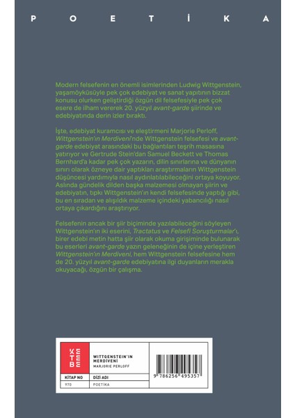 Wittgenstein’ın Merdiveni - Marjorie Perloff fiyatları