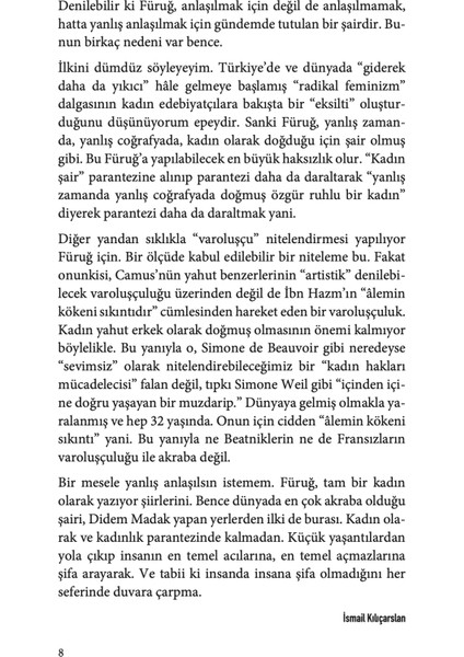 Sadece Ses - Füruğ Ferruhzad indirimleri