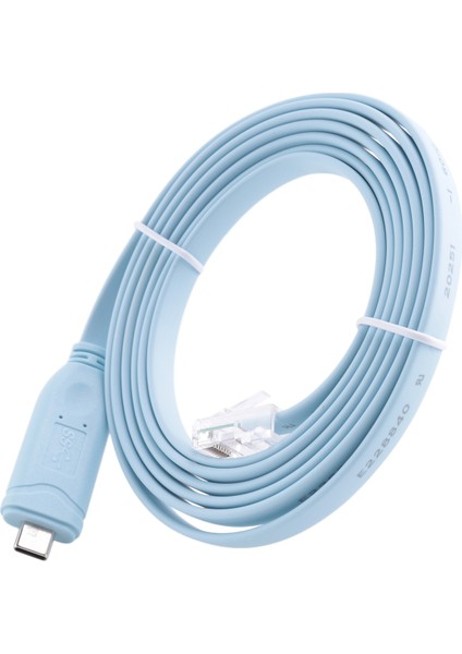 Usb&#39;den Tip C Konsol Yapılandırma Kablosu Tip C - RJ45 Seri Yönlendirici Hata Ayıklama Kablosu (Yurt Dışından) fiyatları