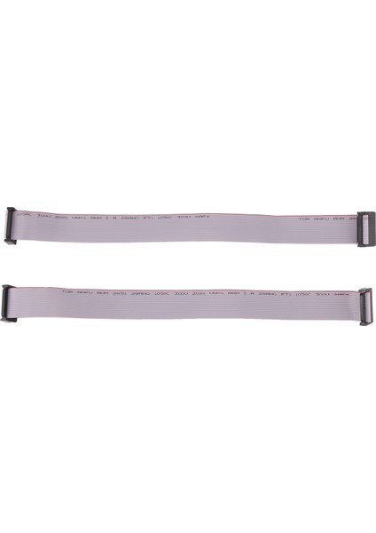2 Adet 2.54 mm Zift 20 Pin F/f Idc Düz Şerit Kablo Konektörü (Yurt Dışından)