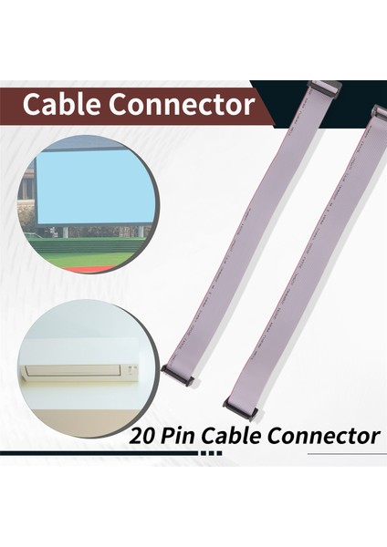 2 Adet 2.54 mm Zift 20 Pin F/f Idc Düz Şerit Kablo Konektörü (Yurt Dışından) indirimleri