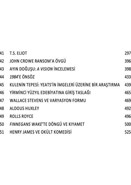 Yirminci Yüzyıl Edebiyatı Üzerine - Northrop Frye indirimleri