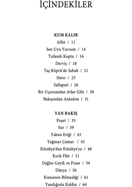 Tufandı Koptu - Ömer Yalçınova modelleri