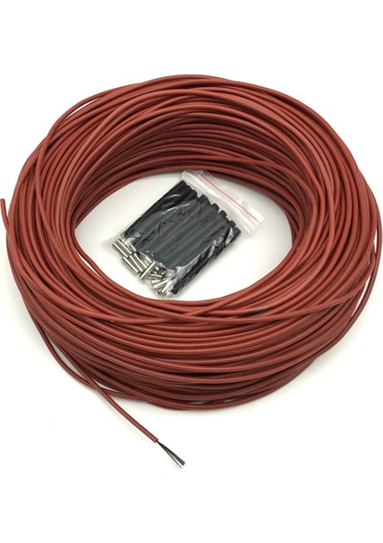 12K Isı 50M 12K 33ω/m Karbon Fiber Isıtma Kablosu 3mm Zemin Isınma Tel Yüksek Sıcaklık Silikon Isıtma Kablosu (Yurt Dışından) modelleri
