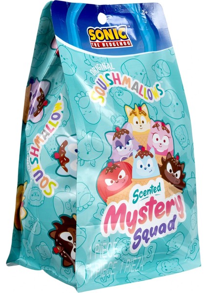 Squishmallows Mystery Squad Sonic Sürpriz Figür 13 cm modelleri