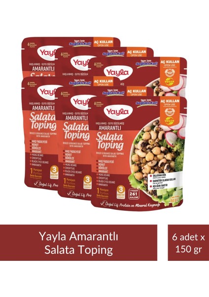 Amarantlı Salata 150 gr x 6 Adet