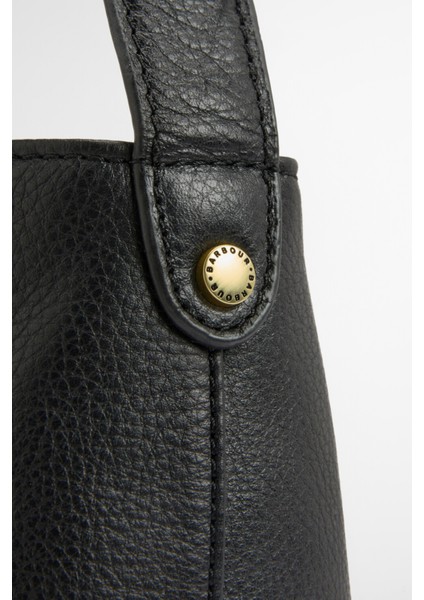 Cedar Deri Bucket Çanta BK11 Black