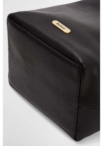 Cedar Deri Bucket Çanta BK11 Black