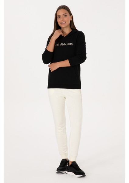 Kadın Siyah Sweatshirt 50313559-VR046 fırsatları