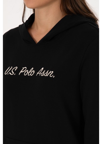 Kadın Siyah Sweatshirt 50313559-VR046