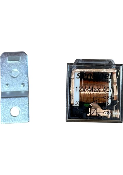 Mini Röle Şeffaf Çift Platin 12V 5 Ayaklı 40 Amper 10 Adet Fiyatı (01-001L) modelleri