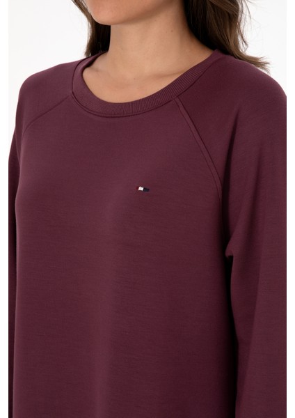 Kadın Plum Elbise (Örme) 50313438-VR177