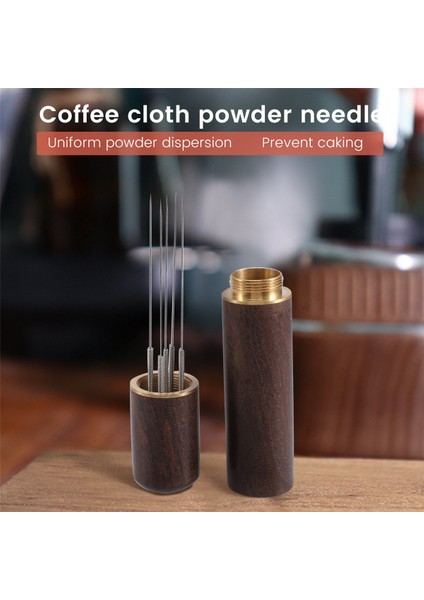 Kahve Tamper Paslanmaz Çelik Iğneler Espresso Tozu Karıştırıcı Dağıtıcı Düzleştirici Wdt Aletleri Kafe Karıştırma Aksesuarları B (Yurt Dışından) indirimleri