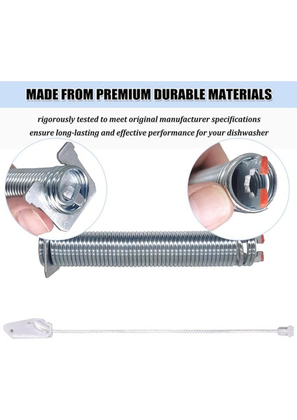 Bosch/thermador/gaggenau Bulaşık Makinesi Kapı Menteşesi Parçaları Için 00754866 Bulaşık Makinesi Kapı Yayı ve Kablo Kiti Yükseltildi (Yurt Dışından) modelleri