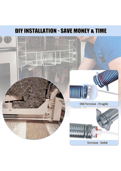 Bosch/thermador/gaggenau Bulaşık Makinesi Kapı Menteşesi Parçaları Için 00754866 Bulaşık Makinesi Kapı Yayı ve Kablo Kiti Yükseltildi (Yurt Dışından) indirimleri