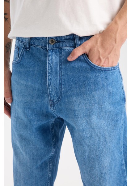 %100 Pamuk Erkek Boyfriend Jean modelleri