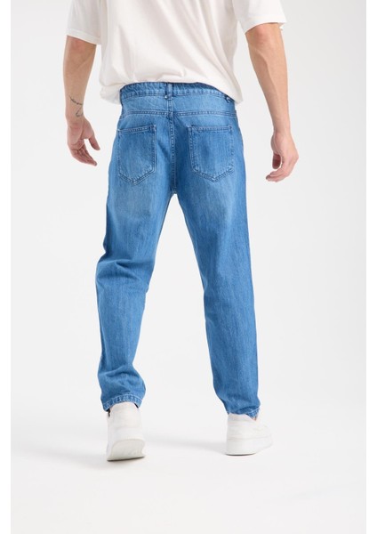 %100 Pamuk Erkek Boyfriend Jean indirimleri