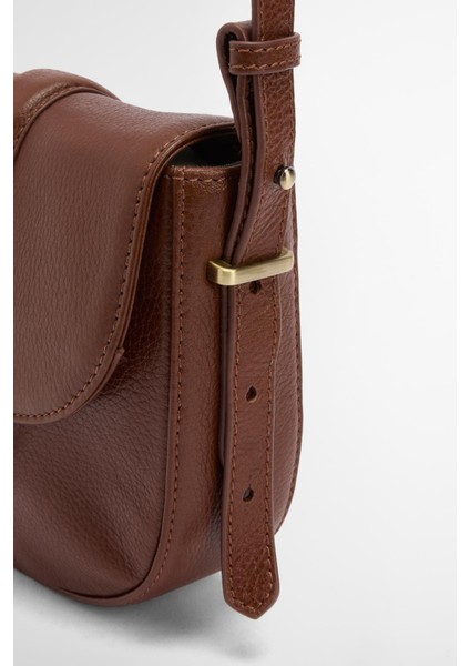 Elm Deri Çapraz Çanta BR11 Brown