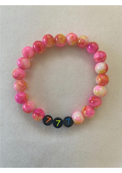777 Mucizeler Benimle Sayı Sekanslı Bileklik