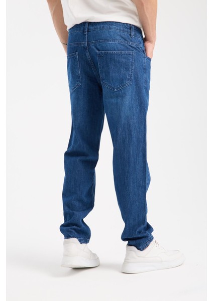 %100 Pamuk Erkek Boyfriend Jean indirimleri
