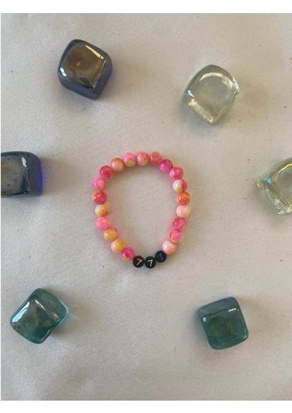 777 Mucizeler Benimle Sayı Sekanslı Bileklik modelleri