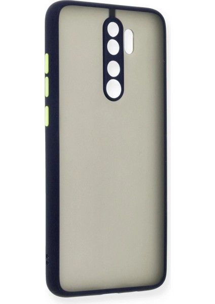 Xiaomi Redmi Note 8 Pro Kılıf Montreal Silikon Kapak - Lacivert